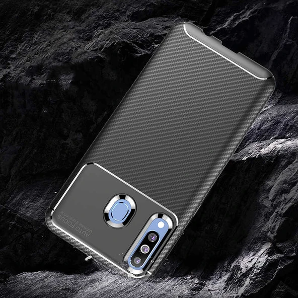 Zore Galaxy ile uyumlu M30 Kılıf Negro Silikon Kapak - 10