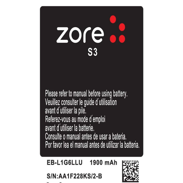 Zore Galaxy ile uyumlu S3 A Kalite Uyumlu Batarya - 1