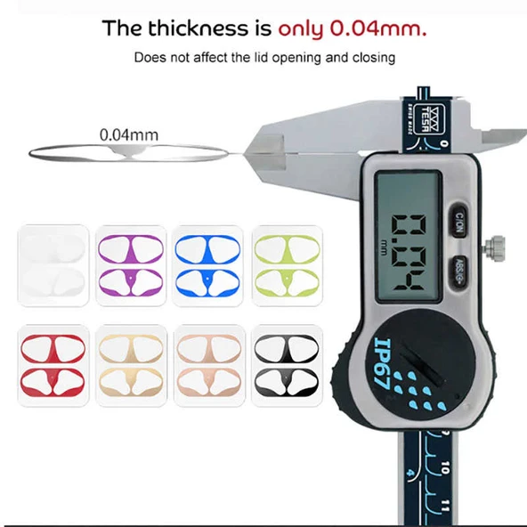 Zore Airpod Kir Önleyici Sticker - Resim 2