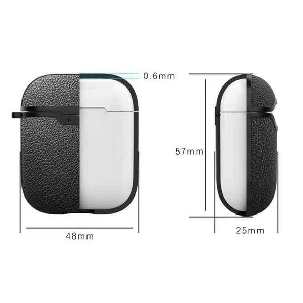 Zore Apple ile uyumlu Airpods ile uyumlu Kılıf Airbag 03 Silikon - 8