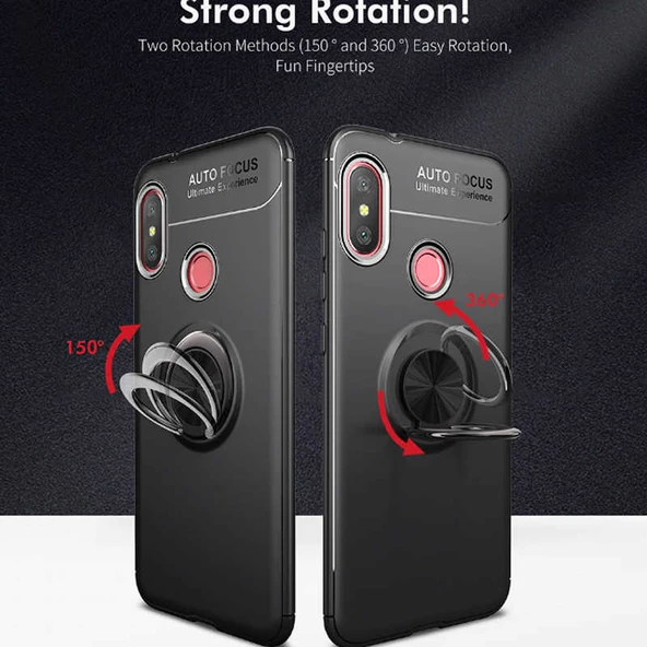 Zore Xiaomi ile uyumlu Mi A2 Lite Kılıf Ravel Silikon Kapak - Resim 6