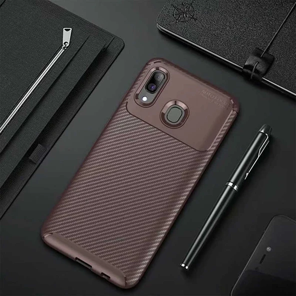 Zore Galaxy ile uyumlu A30 Kılıf Negro Silikon Kapak - 10