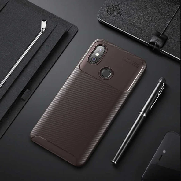 Zore Xiaomi ile uyumlu Mi Max 3 Kılıf Negro Silikon Kapak - Resim 11