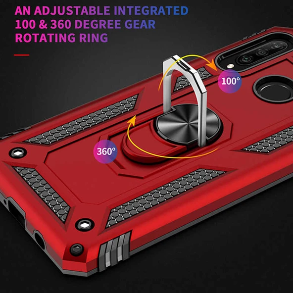 Zore Huawei ile uyumlu P30 Lite Kılıf Vega Kapak - 8