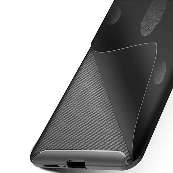 Zore Oppo ile uyumlu Reno 10X Zoom Kılıf Negro Silikon Kapak - 7