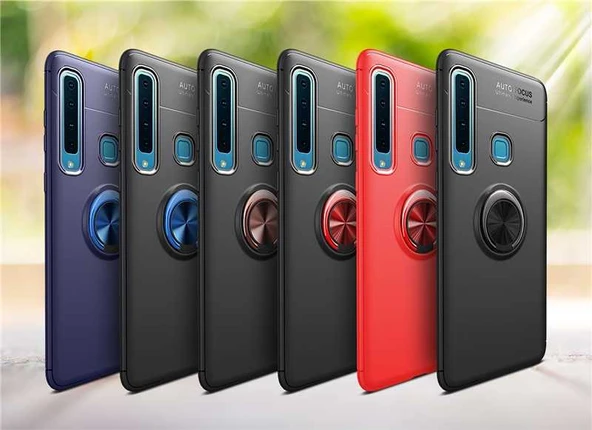 Zore Galaxy ile uyumlu A9 2018 Kılıf Ravel Silikon Kapak - 7