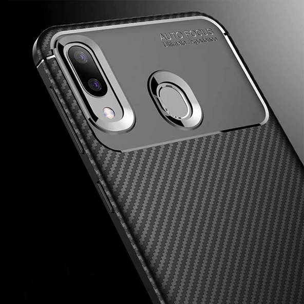 Zore Galaxy ile uyumlu A30 Kılıf Negro Silikon Kapak - 5