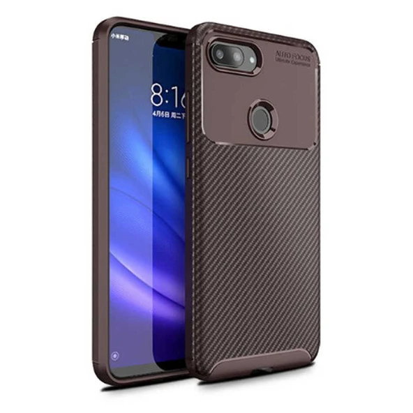 Zore Xiaomi ile uyumlu Mi 8 Lite Kılıf Negro Silikon Kapak ürün görseli 1