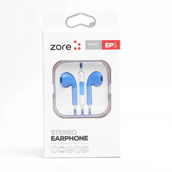Zore EP5 Basıc Serisi 3.5mm Kulaklık - 1
