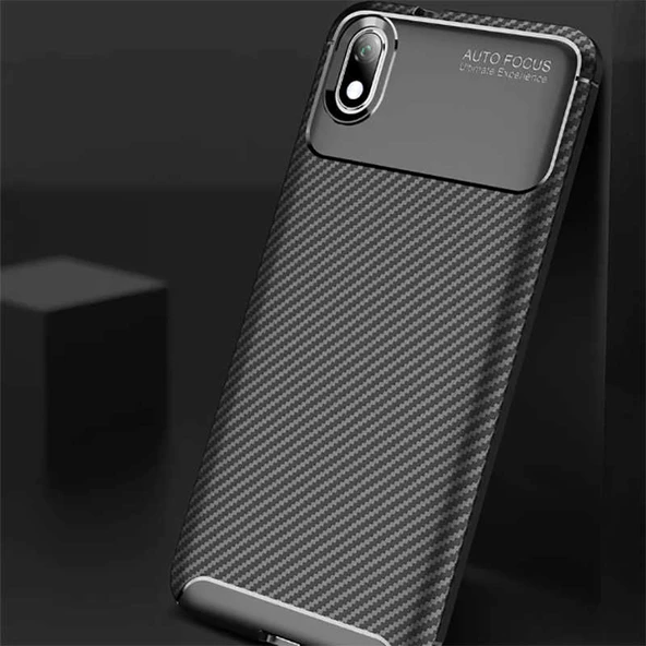 Zore Xiaomi ile uyumlu Redmi 7A Kılıf Negro Silikon Kapak - 4