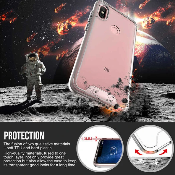 Zore Xiaomi ile uyumlu Redmi Note 6 Pro Kılıf Gard Silikon - 7