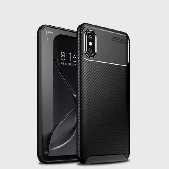 Zore Xiaomi ile uyumlu Mi Max 3 Kılıf Negro Silikon Kapak - Resim 2