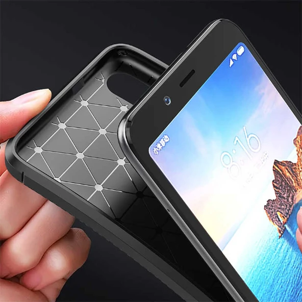 Zore Xiaomi ile uyumlu Redmi 7A Kılıf Negro Silikon Kapak - 10