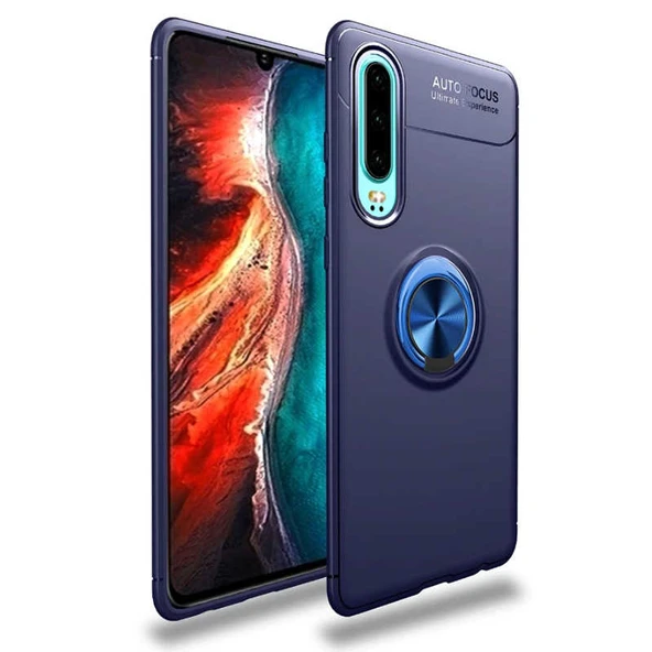 Zore Huawei ile uyumlu P30 Kılıf Ravel Silikon Kapak - 6