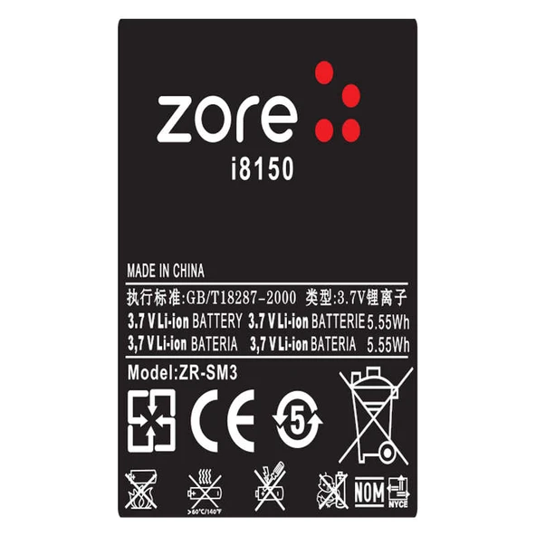 Zore Galaxy ile uyumlu Wonder İ8150 A Kalite Uyumlu Batarya - 2