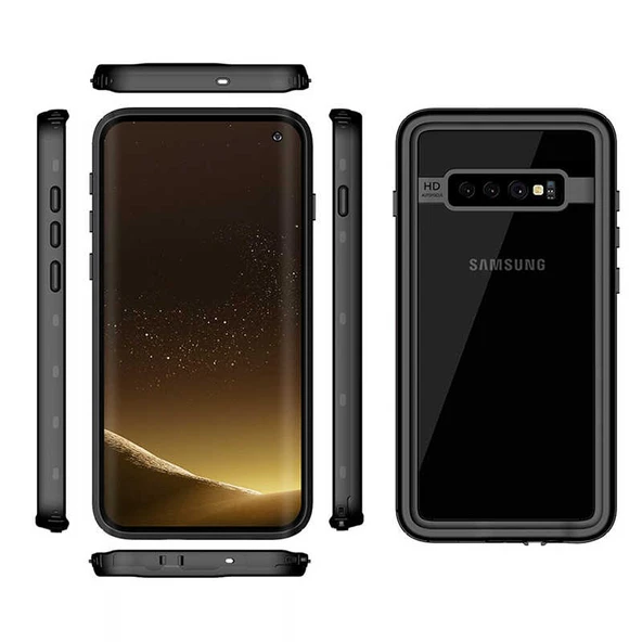 Zore Galaxy ile uyumlu S10 Kılıf 1-1 Su Geçirmez Kılıf - 1