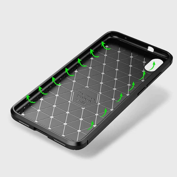 Zore Xiaomi ile uyumlu Redmi 7A Kılıf Negro Silikon Kapak - 11