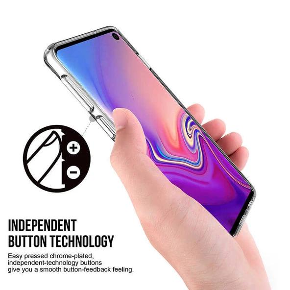 Zore Galaxy ile uyumlu S10 Kılıf Gard Silikon - 3