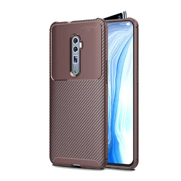 Zore Oppo ile uyumlu Reno 10X Zoom Kılıf Negro Silikon Kapak - 2