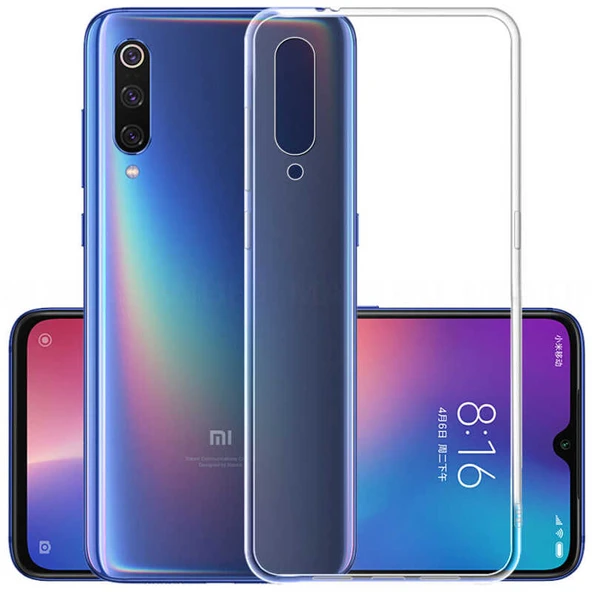 Zore Xiaomi ile uyumlu Mi 9 Se Kılıf Süper Silikon Kapak - 1