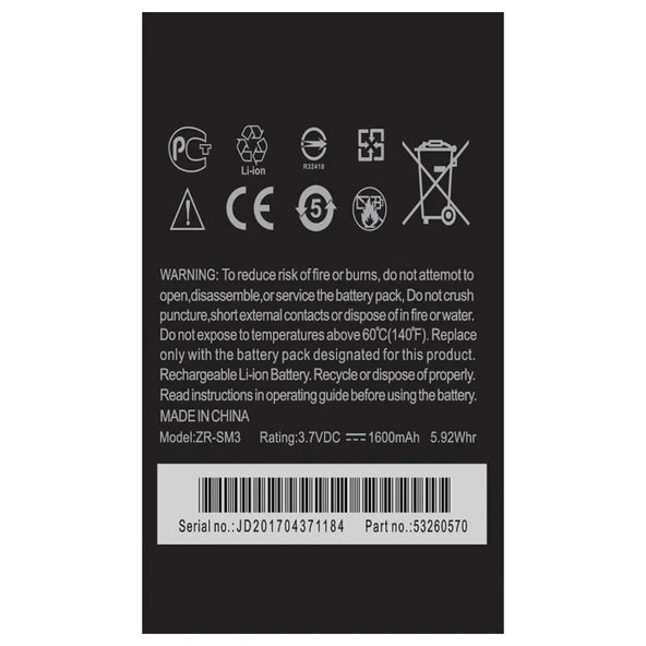 Zore HTC Desire 516 A Kalite Uyumlu Batarya - 2