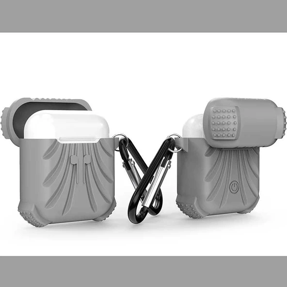 Zore Apple ile uyumlu Airpods ile uyumlu Kılıf Airbag 01 Silikon - 9