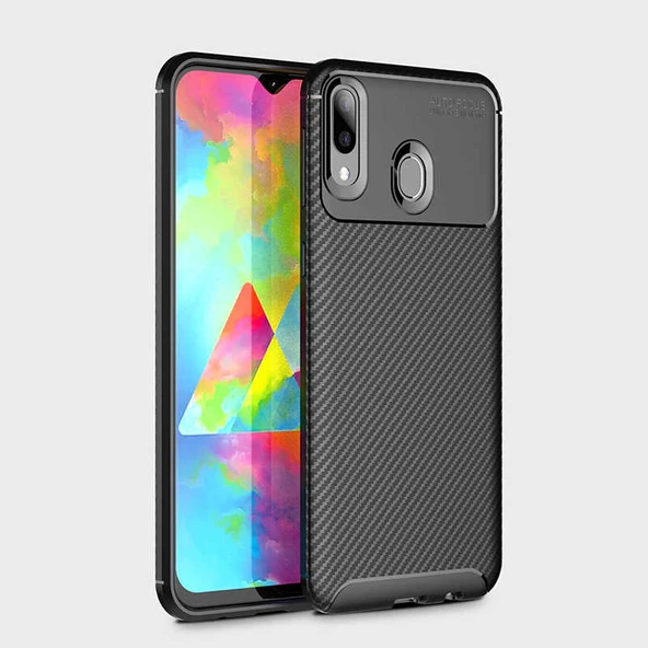 Zore Galaxy ile uyumlu M20 Kılıf Negro Silikon Kapak - 2