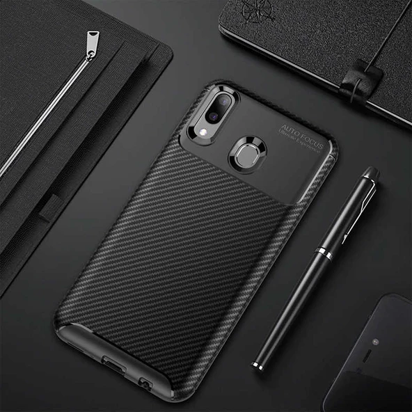 Zore Galaxy ile uyumlu M20 Kılıf Negro Silikon Kapak - 12