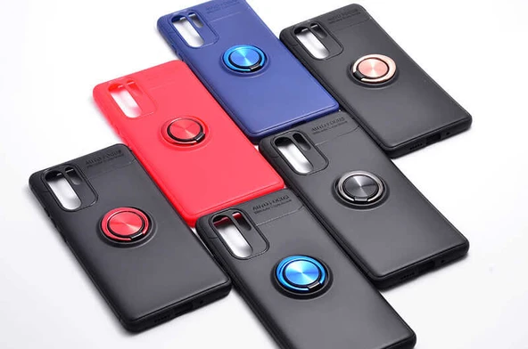 Zore Huawei ile uyumlu P30 Pro Kılıf Ravel Silikon Kapak - 5