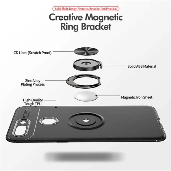 Zore Xiaomi ile uyumlu Mi 8 Lite Kılıf Ravel Silikon Kapak - 10