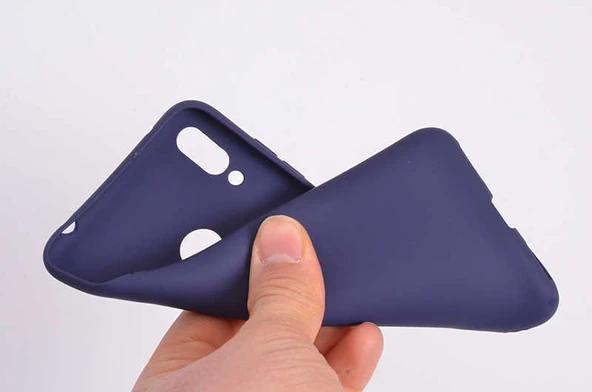 Zore Huawei ile uyumlu Y7 Prime 2019 Kılıf Premier Silikon Kapak - 3