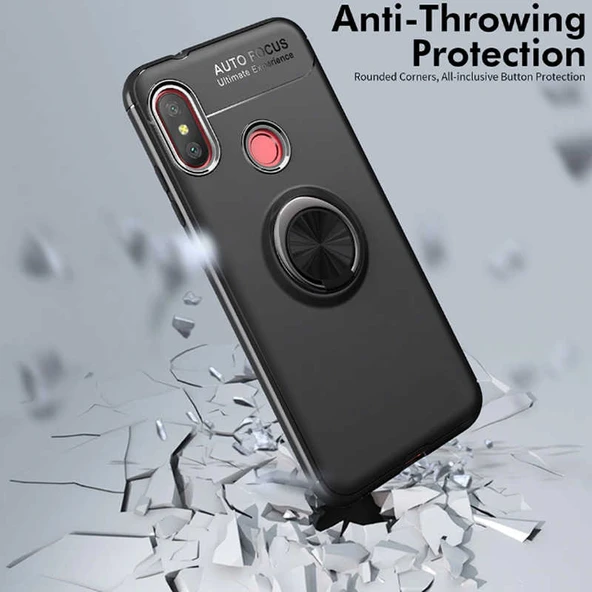 Zore Xiaomi ile uyumlu Mi A2 Lite Kılıf Ravel Silikon Kapak - Resim 9