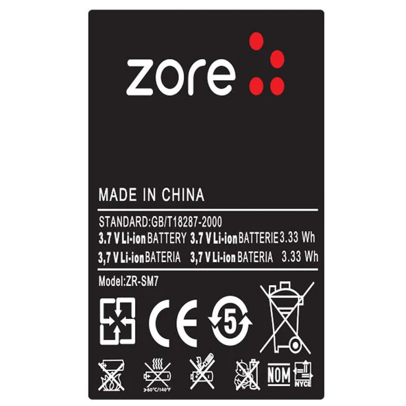 Zore Galaxy ile uyumlu Corby 2 S3850 A Kalite Uyumlu Batarya - 2