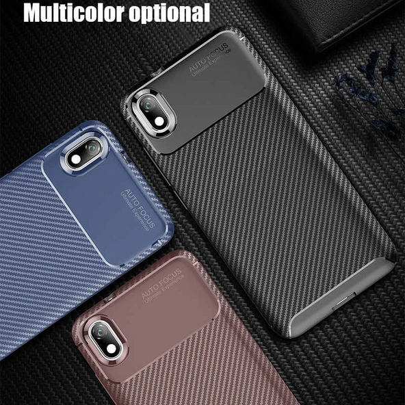 Zore Xiaomi ile uyumlu Redmi 7A Kılıf Negro Silikon Kapak - 5