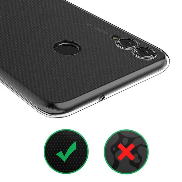 Zore Huawei ile uyumlu Honor 8C Kılıf Süper Silikon Kapak - 2