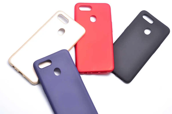 Zore Oppo ile uyumlu AX7 Kılıf Premier Silikon Kapak - 4