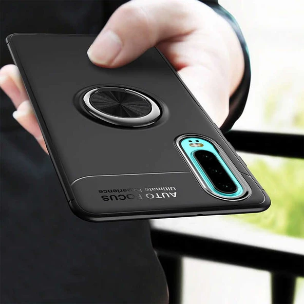 Zore Huawei ile uyumlu P30 Kılıf Ravel Silikon Kapak - 9