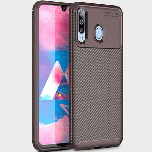 Zore Galaxy ile uyumlu M30 Kılıf Negro Silikon Kapak - 2