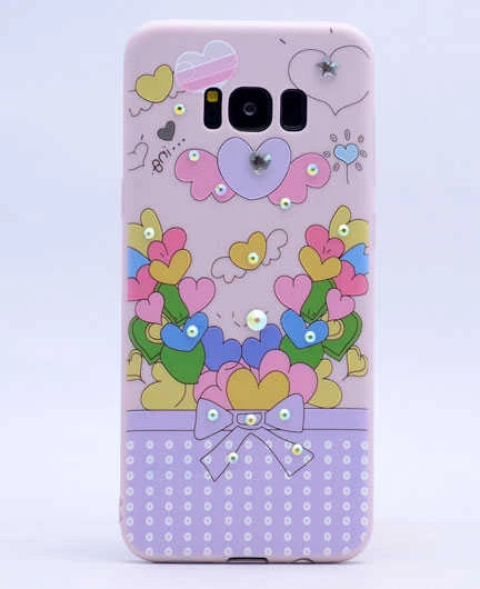 Zore Galaxy ile uyumlu S8 Kılıf Pembiş Silikon - 9