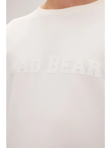 Badbear Marlow Beyaz Erkek Sweatshirt - Resim 2
