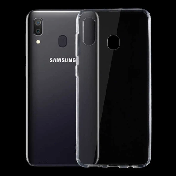 Zore Galaxy ile uyumlu A20 Kılıf Süper Silikon Kapak - 4