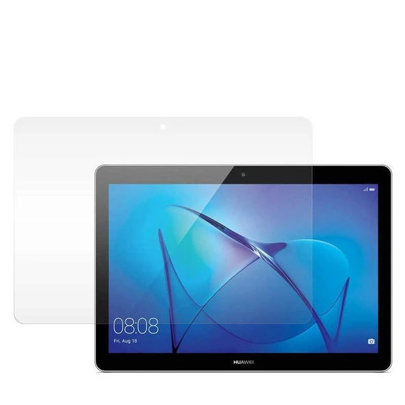 Zore Huawei ile uyumlu T3 10 inç Tablet Temperli Cam Ekran Koruyucu - 3