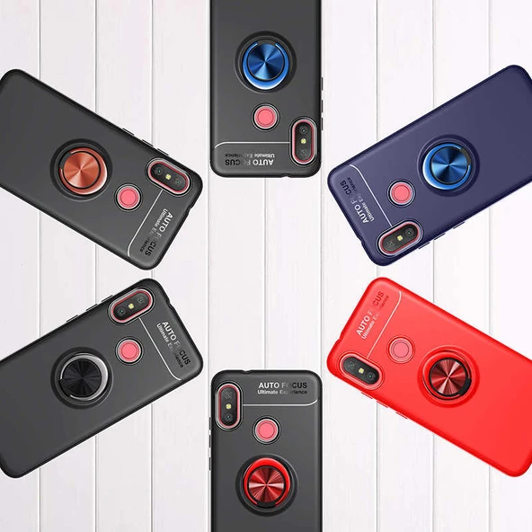 Zore Xiaomi ile uyumlu Redmi Note 6 Pro Kılıf Ravel Silikon Kapak - 9