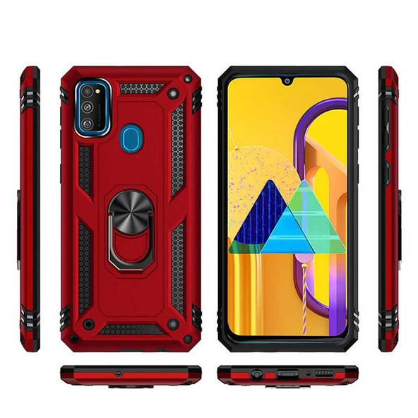 Zore Galaxy ile uyumlu M30S Kılıf Vega Kapak - 3