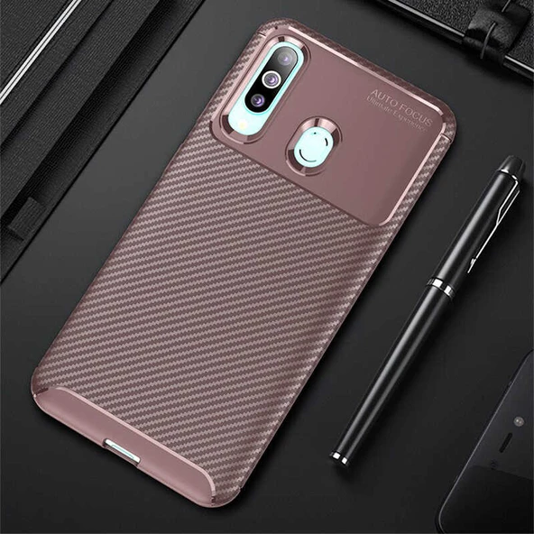 Zore Galaxy ile uyumlu A20S Kılıf Negro Silikon Kapak - 11