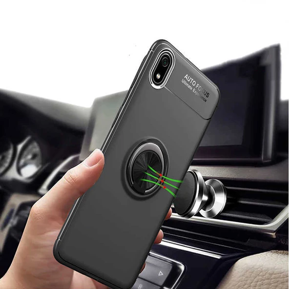 Zore Xiaomi ile uyumlu Redmi 7A Kılıf Ravel Silikon Kapak - 6