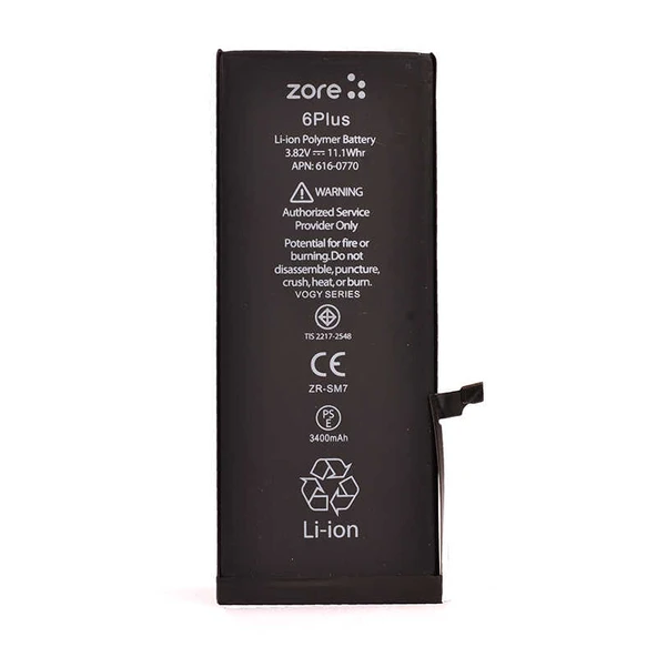 Zore Apple ile uyumlu iPhone 6G Plus Vogy Batarya - Resim 2