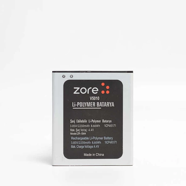 Zore Vestel Venüs V3 5010 A Kalite Uyumlu Batarya ürün görseli
