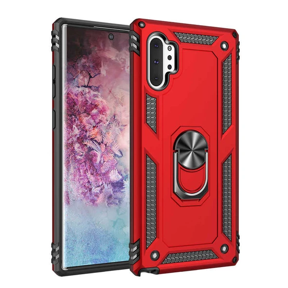 Zore Galaxy ile uyumlu Note 10 Plus Kılıf Vega Kapak - 11