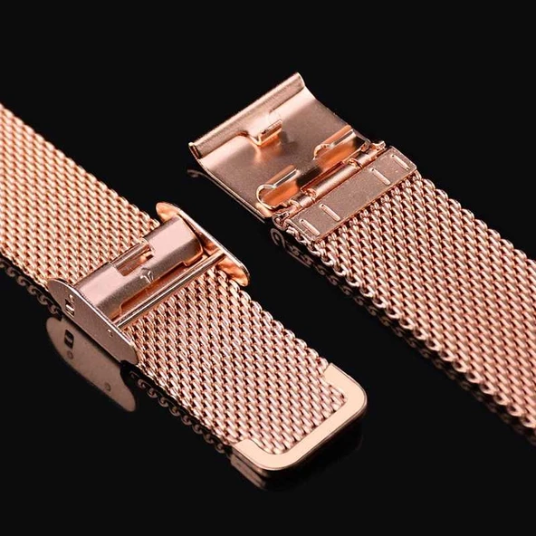 Zore Xiaomi ile uyumlu Mi Band 4 KRD-06 Metal Kordon - 9